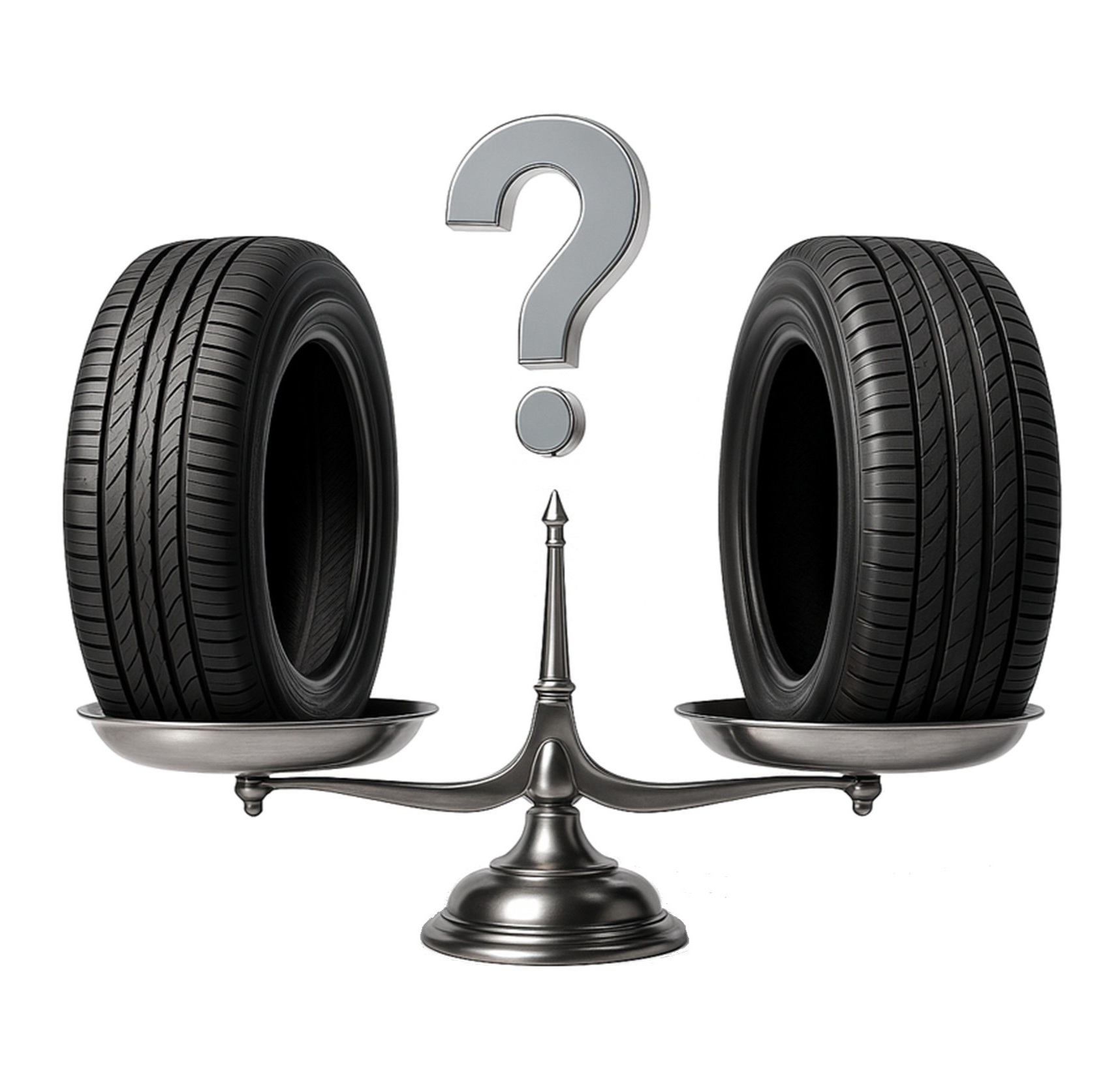 Dob&oacute;r opon letnich &ndash; opony na szali z pytajnikiem