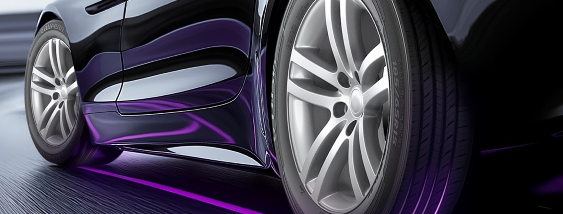 Laufenn - droga i auto